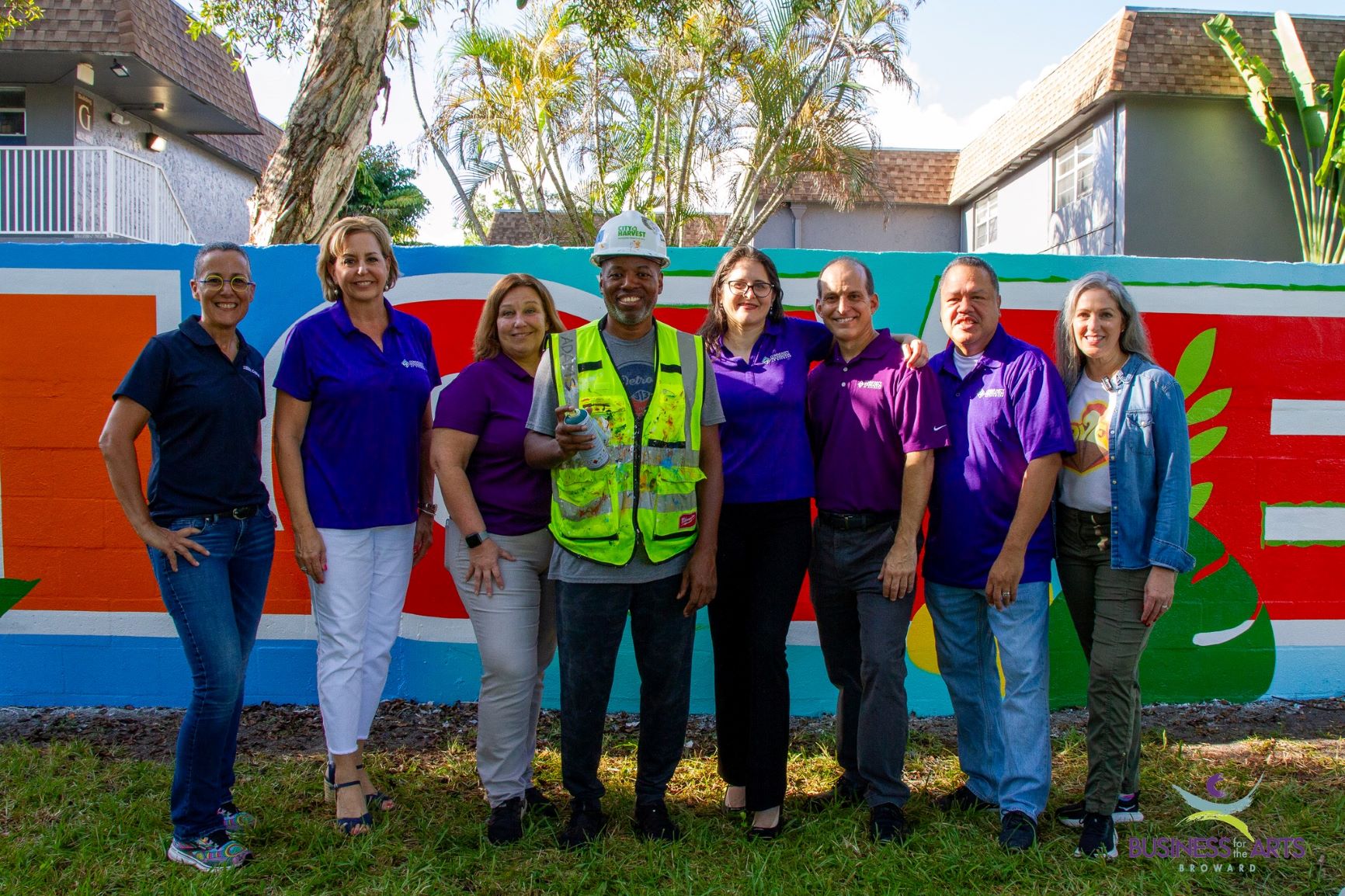 Lead with Love' Mural Debuts in Plantation | Community Foundation